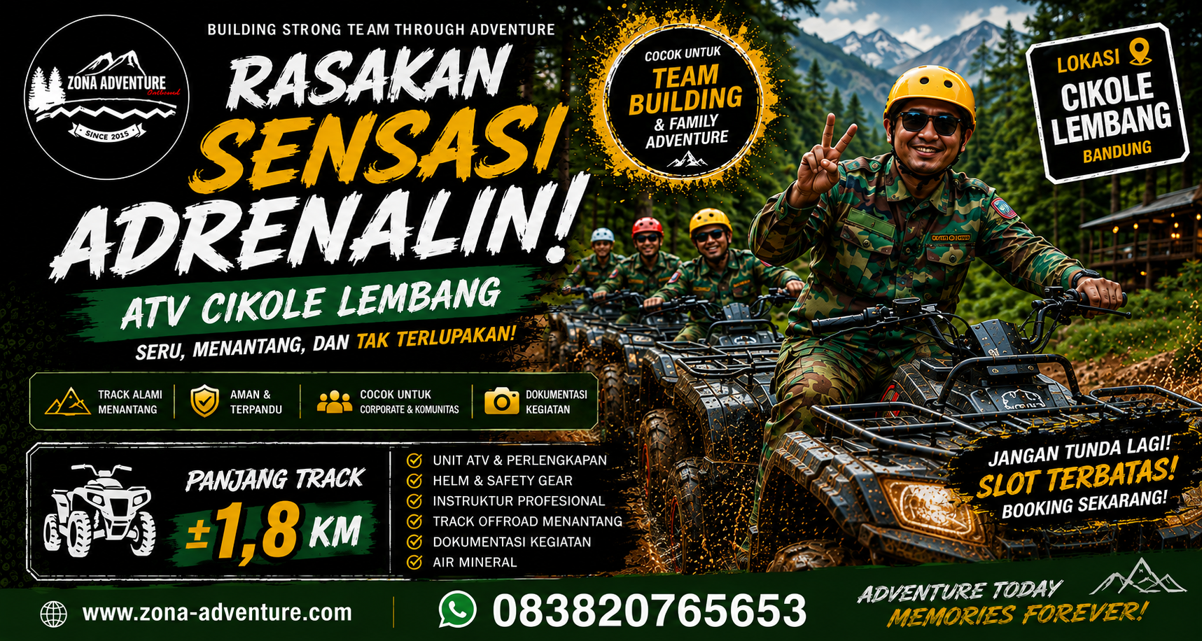 ATV Ride - Employee Gathering Bandung